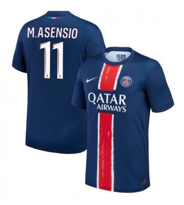 Paris Saint-Germain Marco Asensio #11 Replika Hjemmebanetrøje 2024-25 Kortærmet